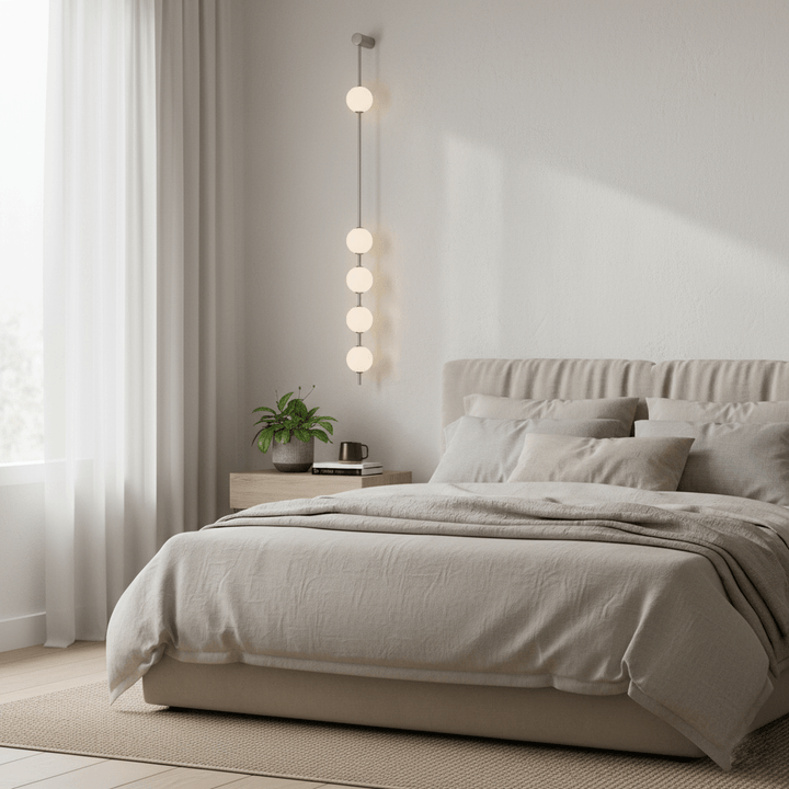 Vertikala Bollar Vägglampa