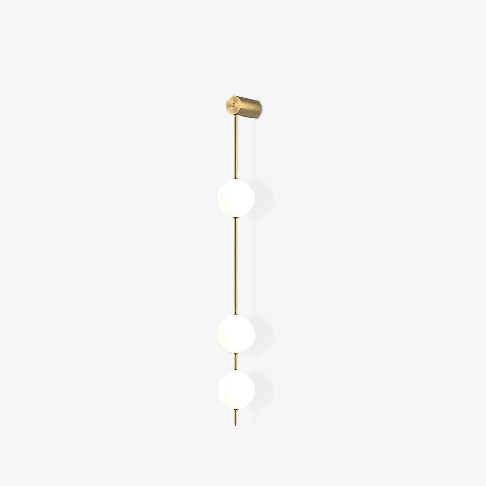Vertikala Bollar Vägglampa