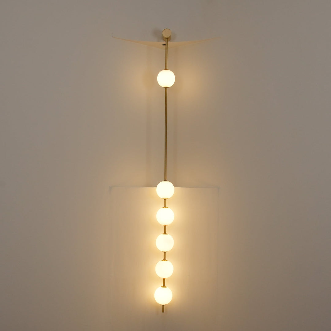 Vertikala Bollar Vägglampa