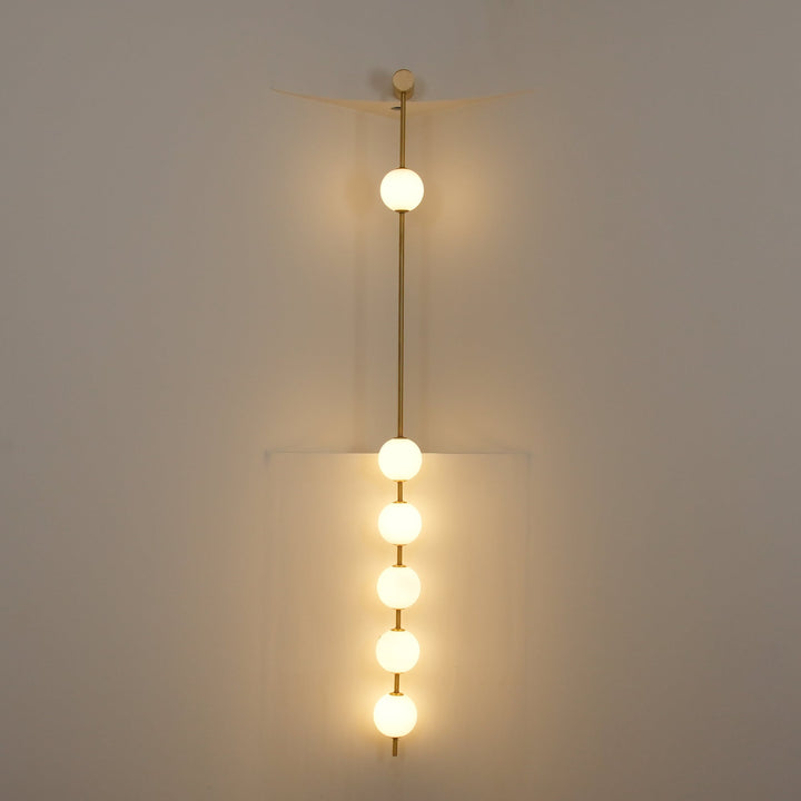 Vertikala Bollar Vägglampa