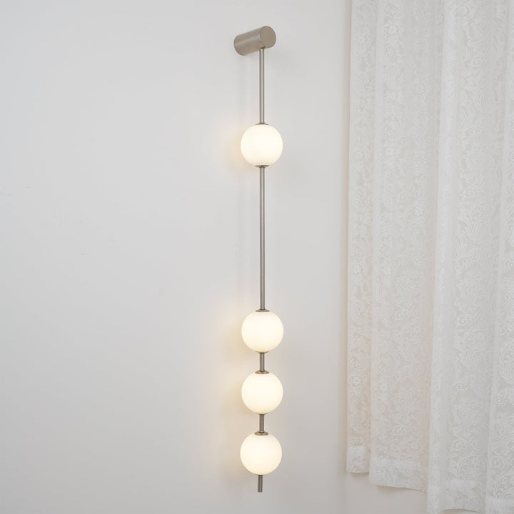 Vertikala Bollar Vägglampa