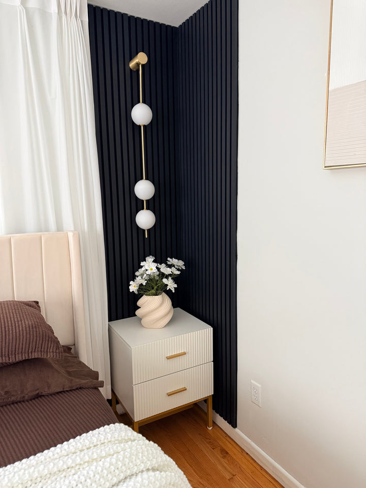 Vertikala Bollar Vägglampa