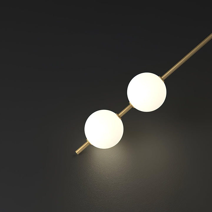 Vertikala Bollar Vägglampa