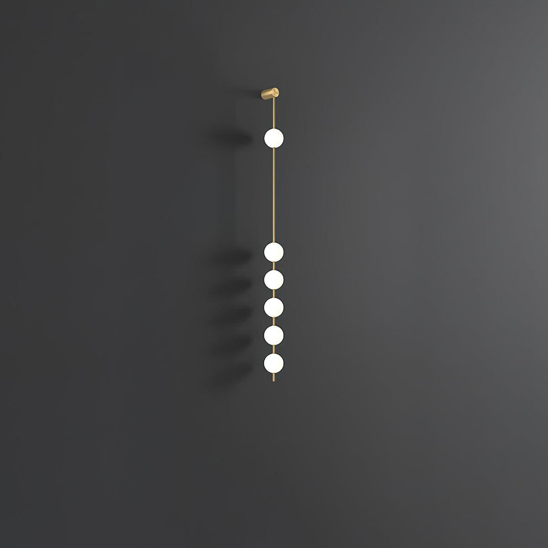 Vertikala Bollar Vägglampa