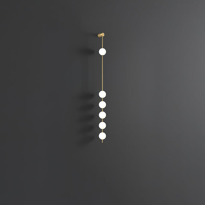 Vertikala Bollar Vägglampa