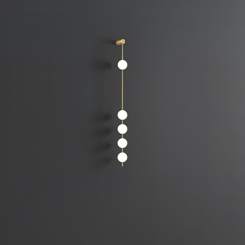 Vertikala Bollar Vägglampa