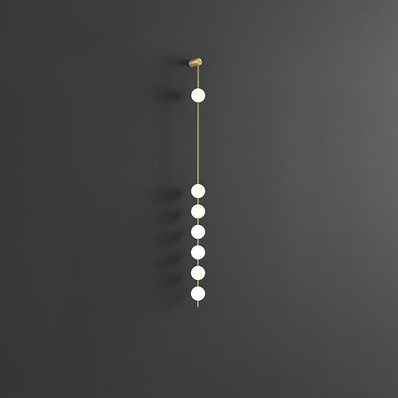 Vertikala Bollar Vägglampa
