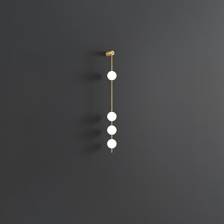 Vertikala Bollar Vägglampa
