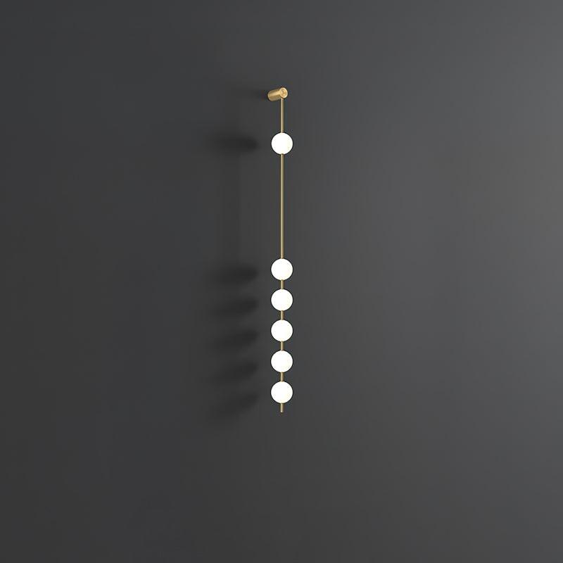 Vertikala Bollar Vägglampa