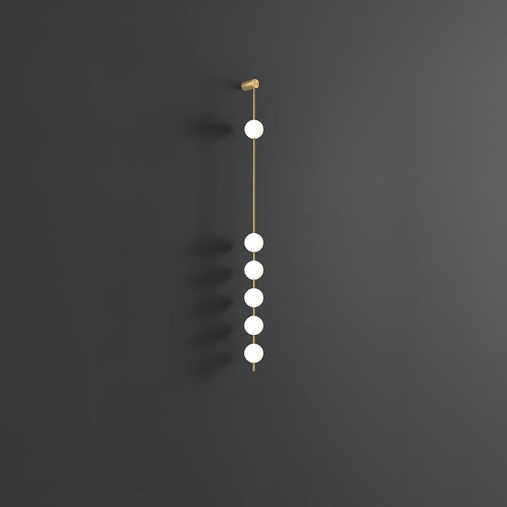 Vertikala Bollar Vägglampa