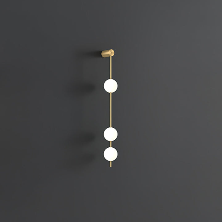 Vertikala Bollar Vägglampa