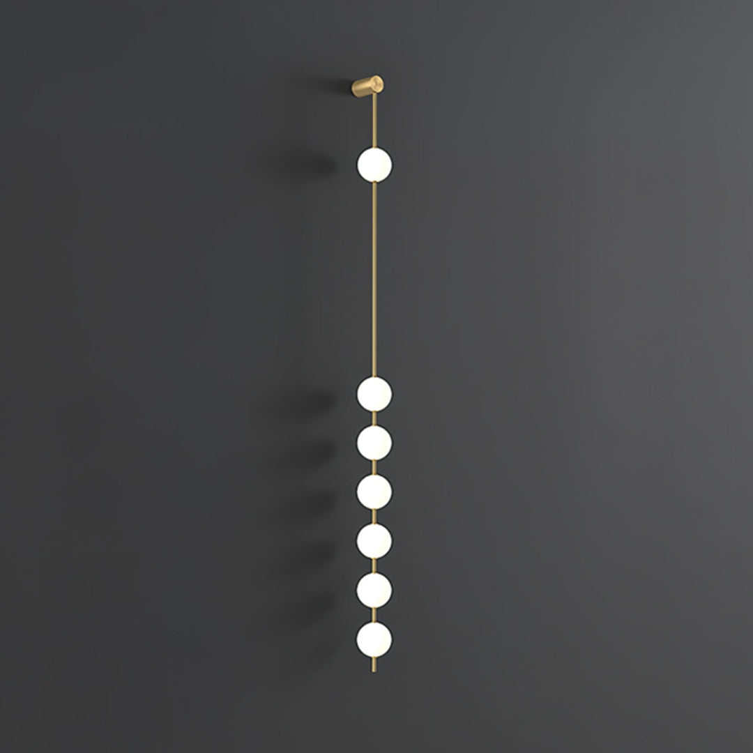 Vertikala Bollar Vägglampa