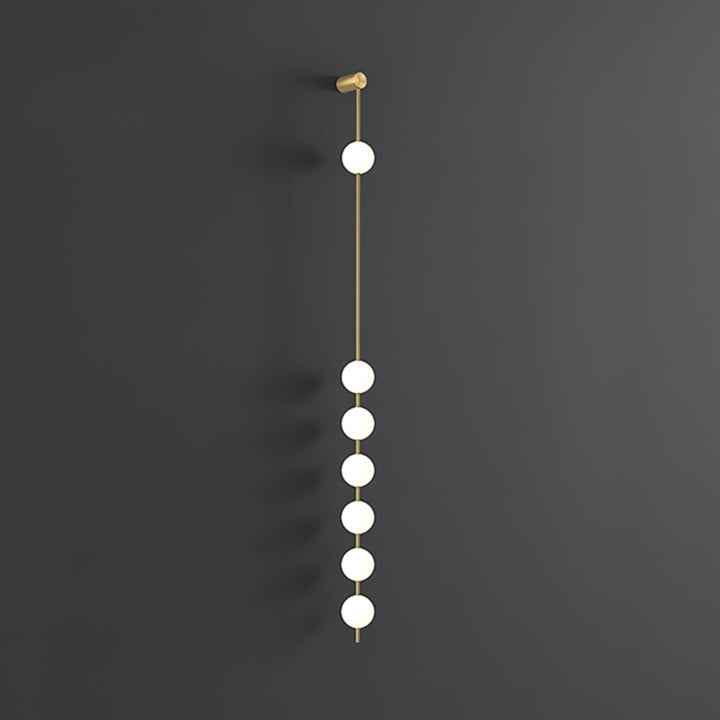 Vertikala Bollar Vägglampa