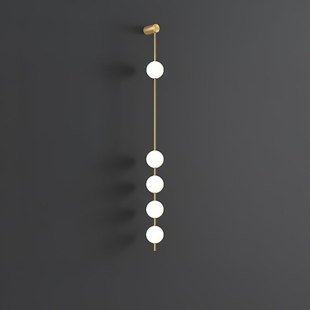 Vertikala Bollar Vägglampa