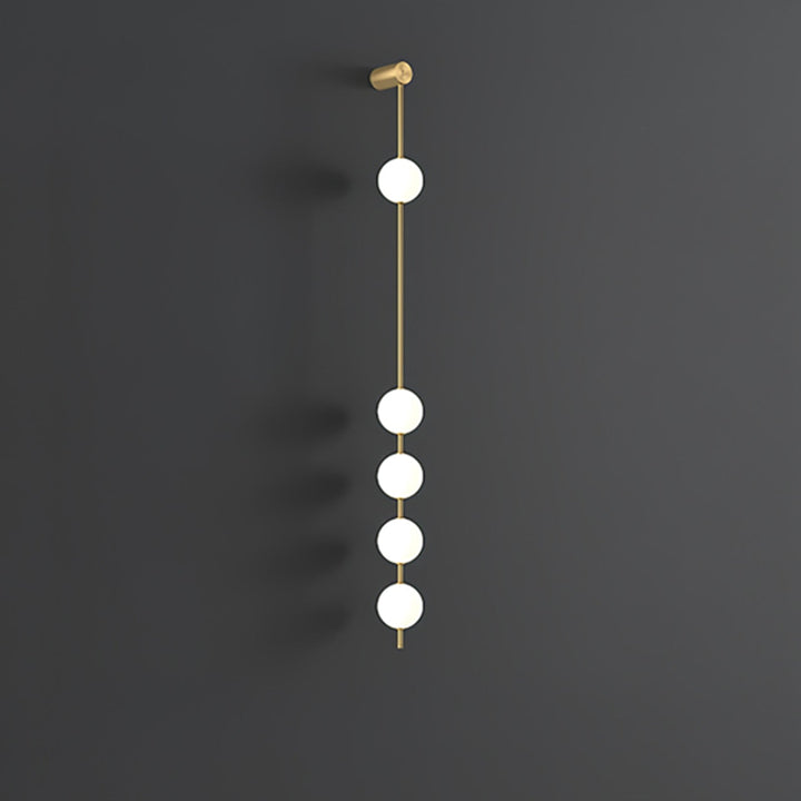 Vertikala Bollar Vägglampa