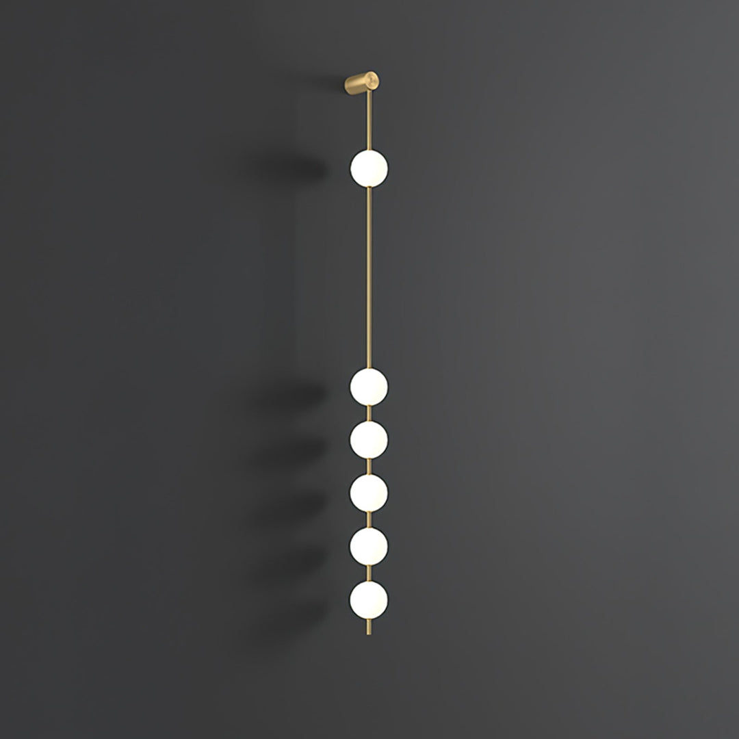 Vertikala Bollar Vägglampa