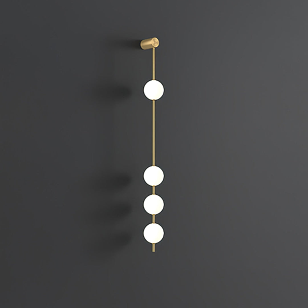 Vertikala Bollar Vägglampa