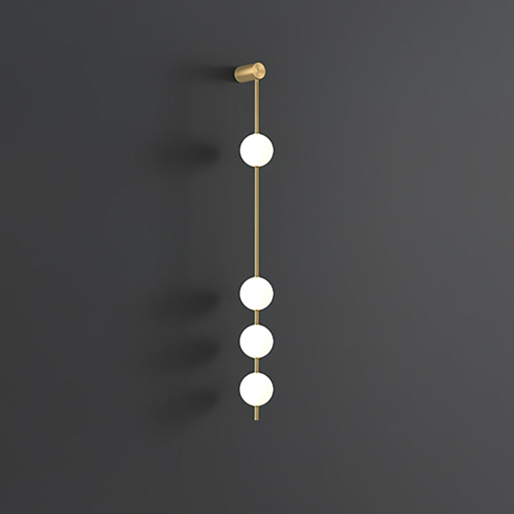 Vertikala Bollar Vägglampa