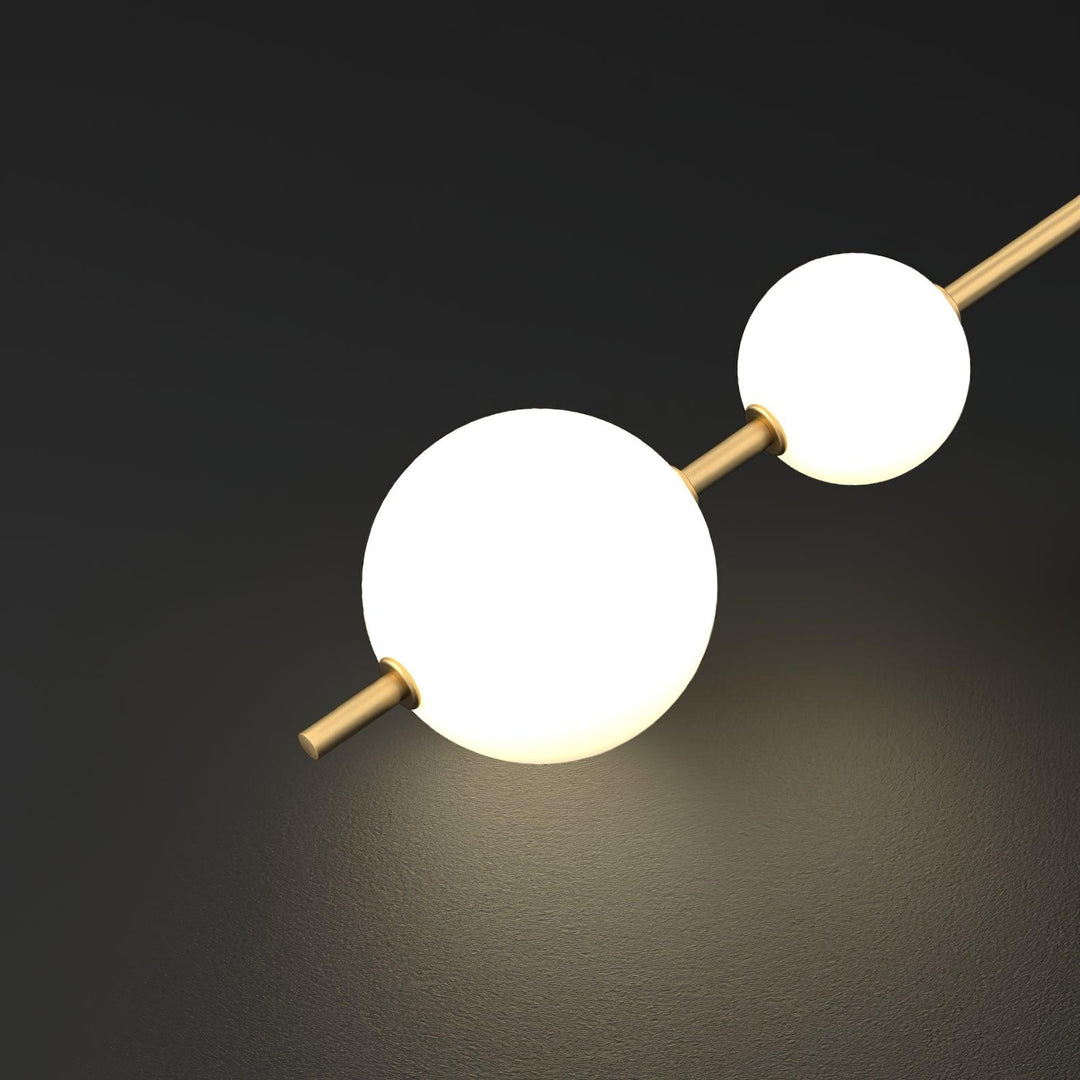 Vertikal Globe Vägglampa