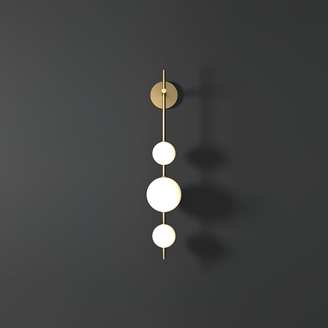 Vertikal Globe Vägglampa