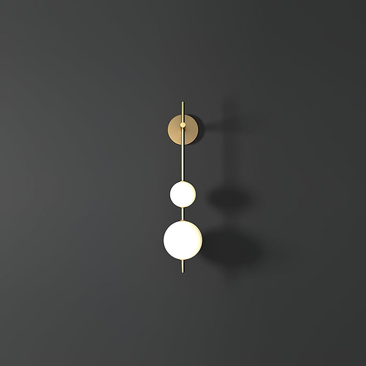 Vertikal Globe Vägglampa