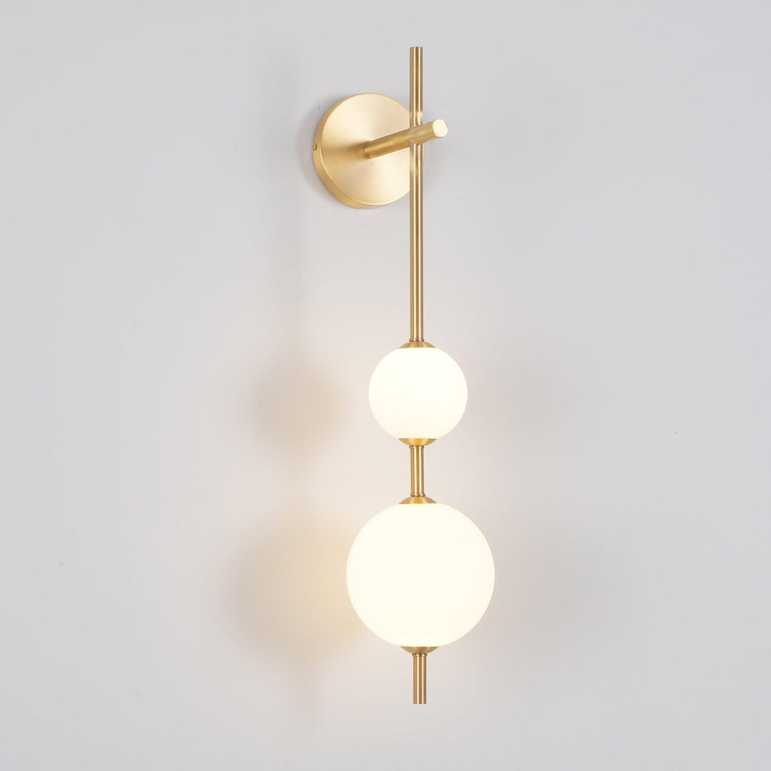 Vertikal Globe Vägglampa