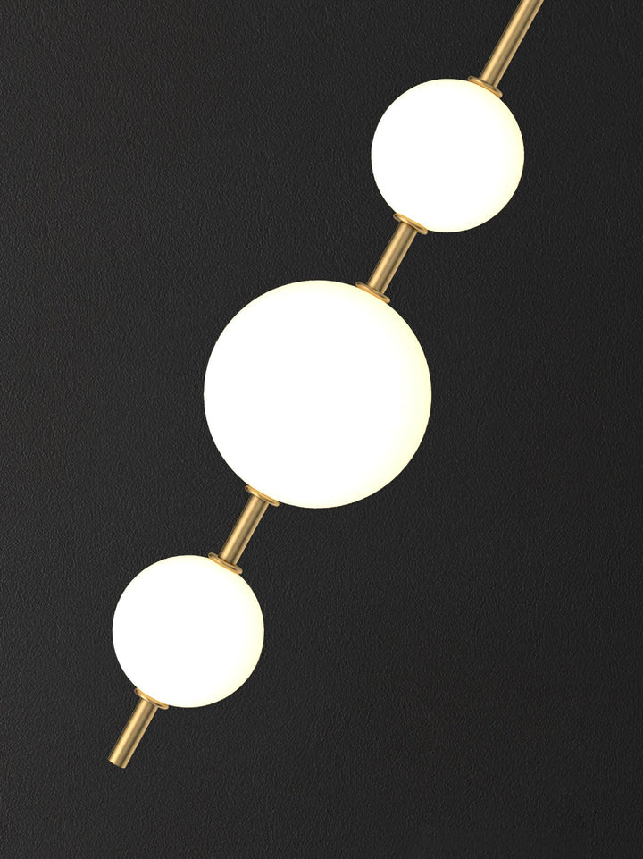 Vertikal Globe Vägglampa