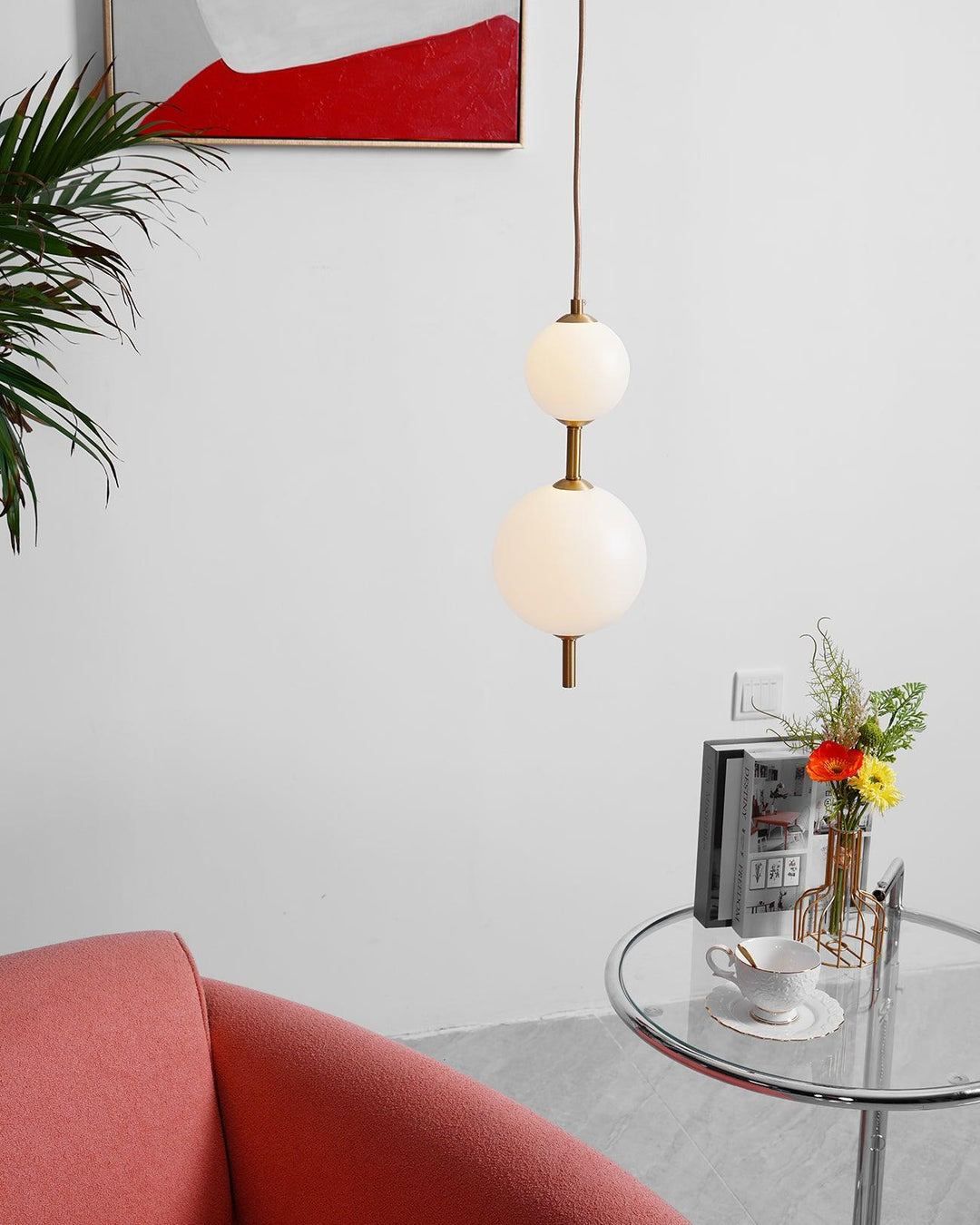 Vertikal Glob Pendellampa