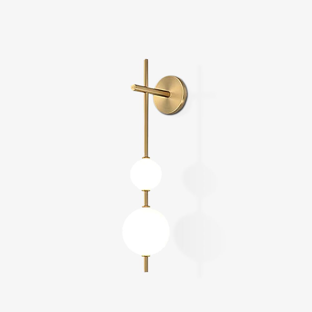 Vertikal Glob Vägglampa