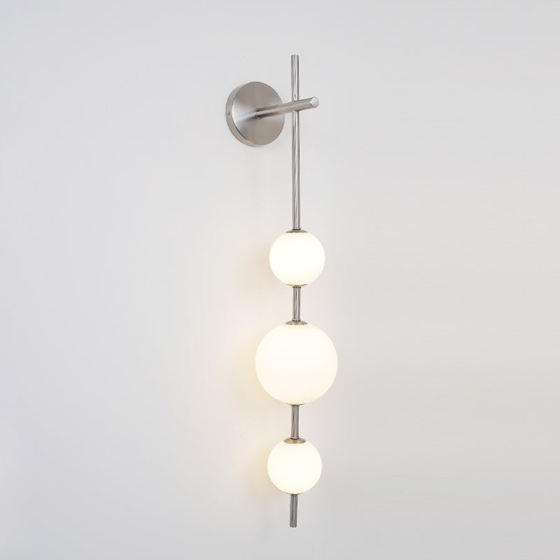 Vertikal Glob Vägglampa