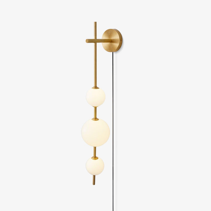 Vertikal Globe Vägglampa