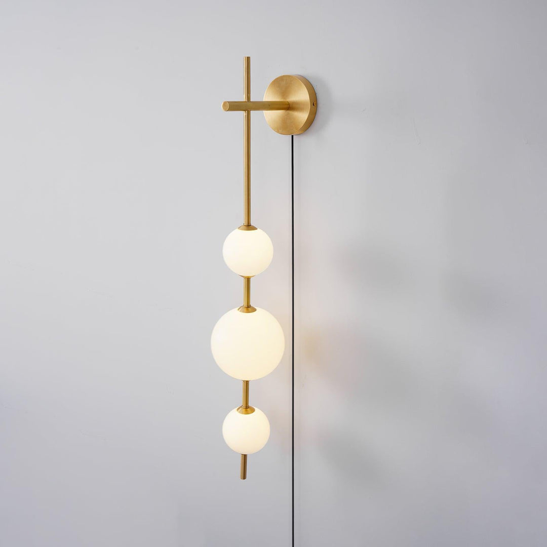Vertikal Globe Vägglampa