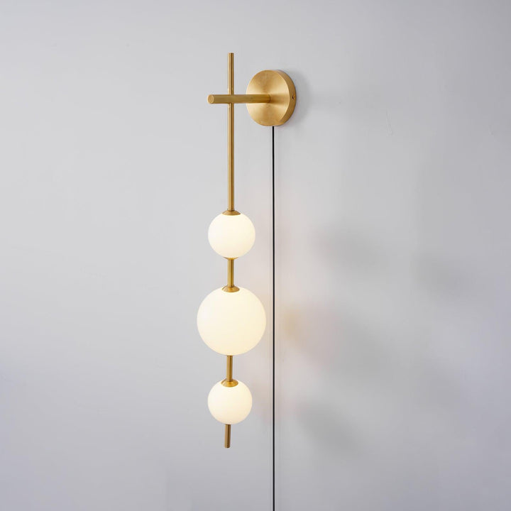 Vertikal Globe Vägglampa