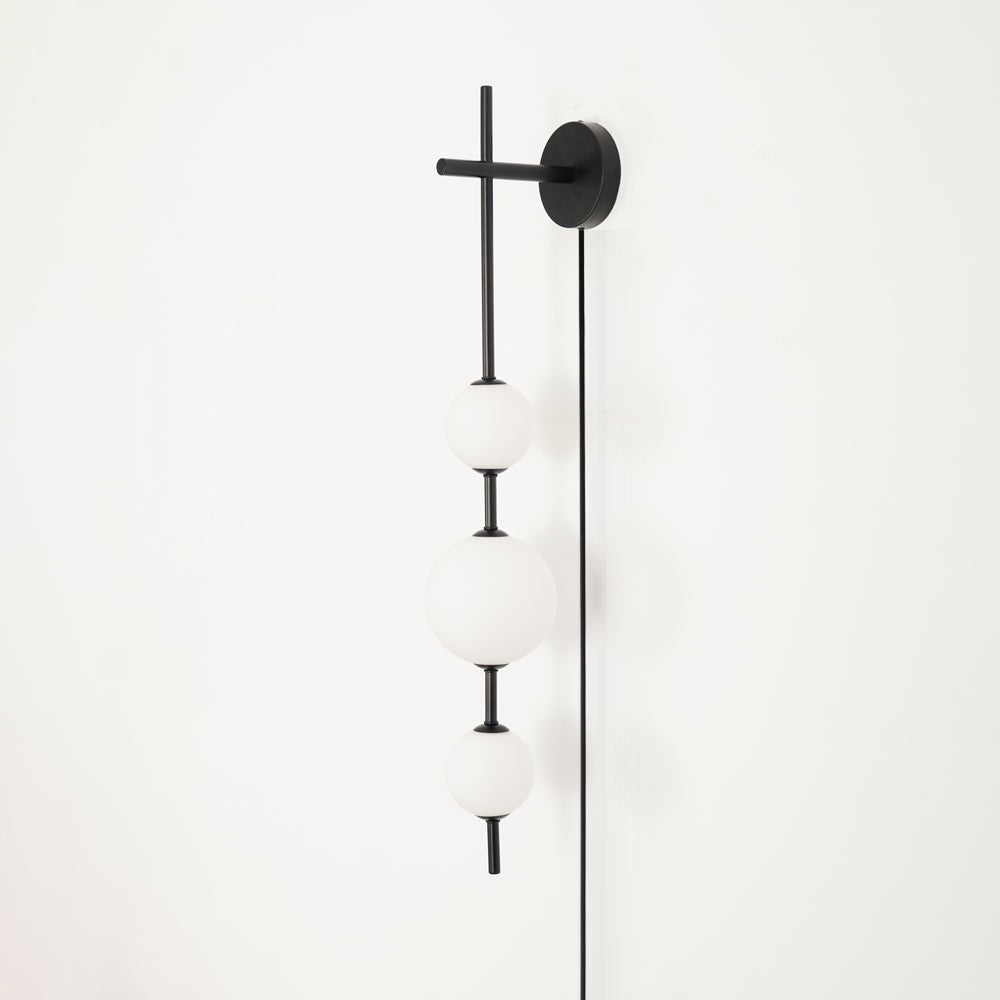 Vertikal Globe Vägglampa