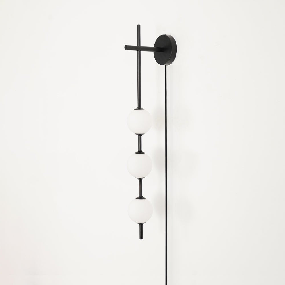 Vertikal Globe Vägglampa