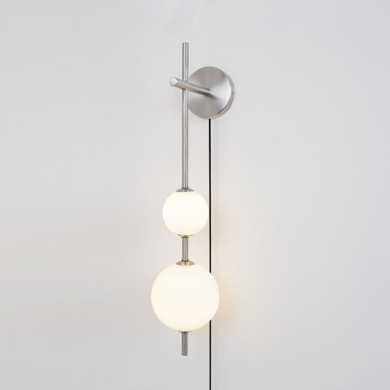 Vertikal Globe Vägglampa