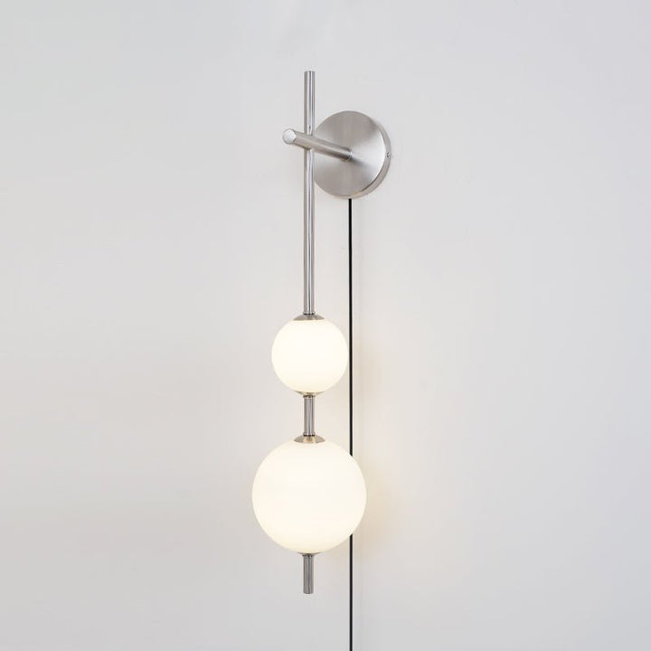 Vertikal Globe Vägglampa