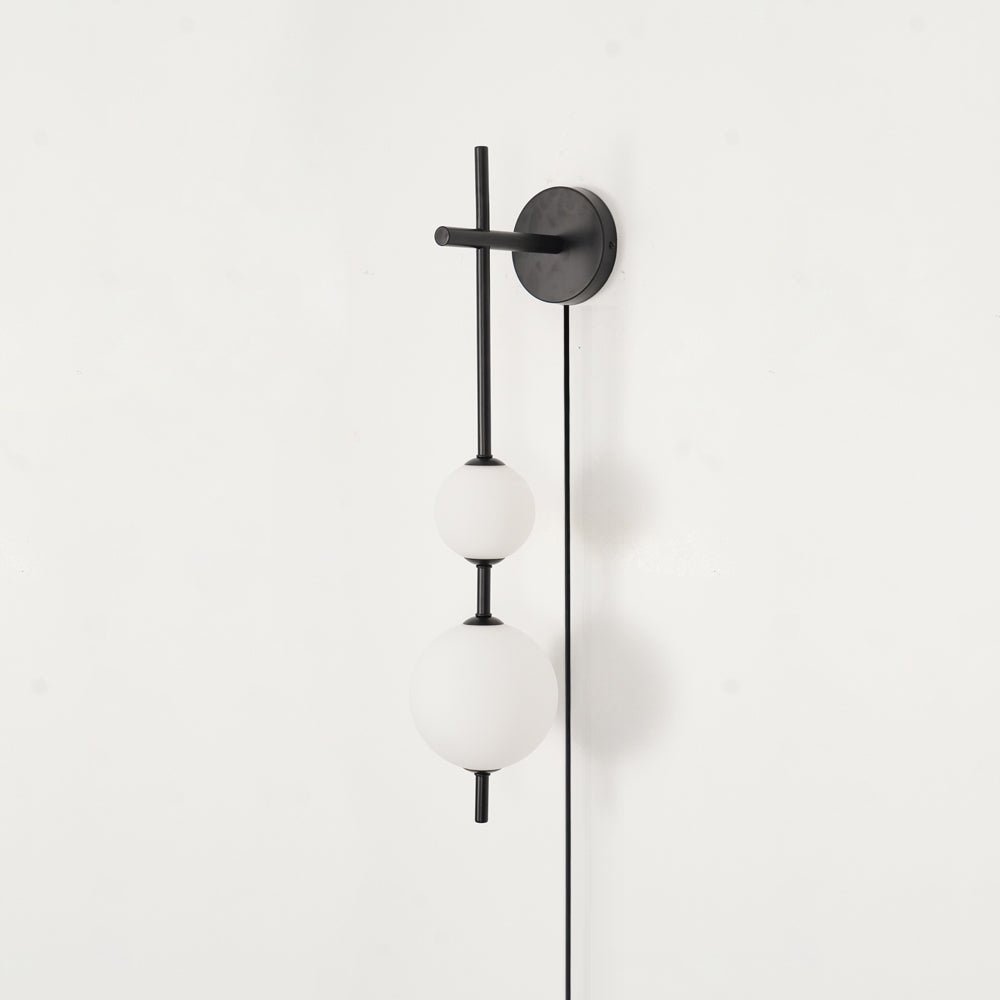 Vertikal Globe Vägglampa