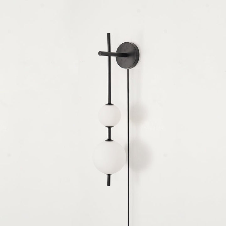 Vertikal Globe Vägglampa