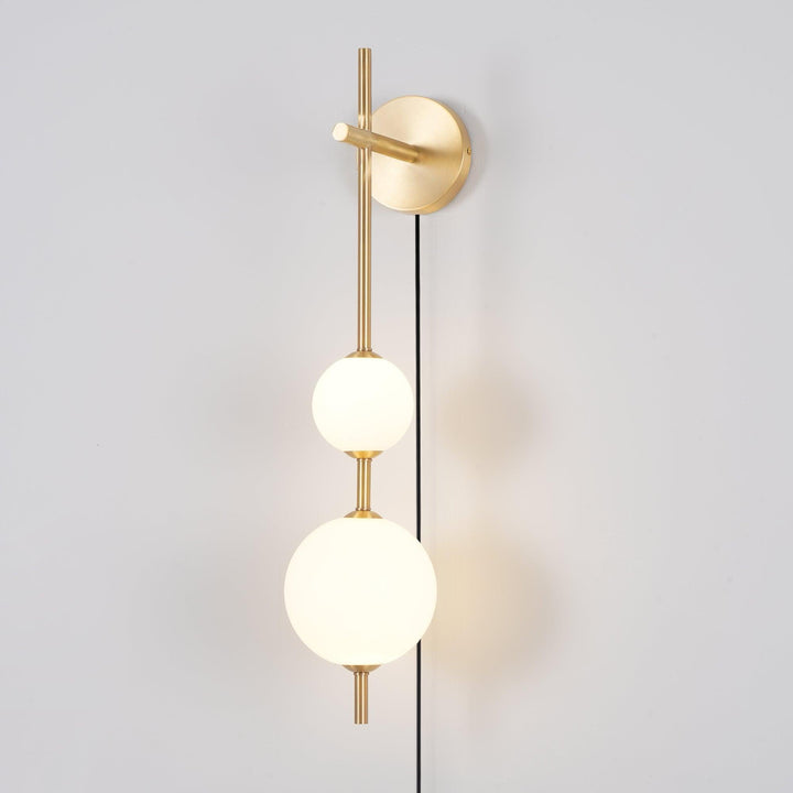 Vertikal Globe Vägglampa