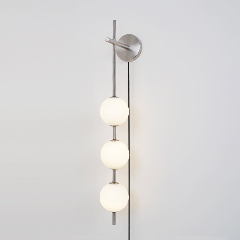 Vertikal Globe Vägglampa