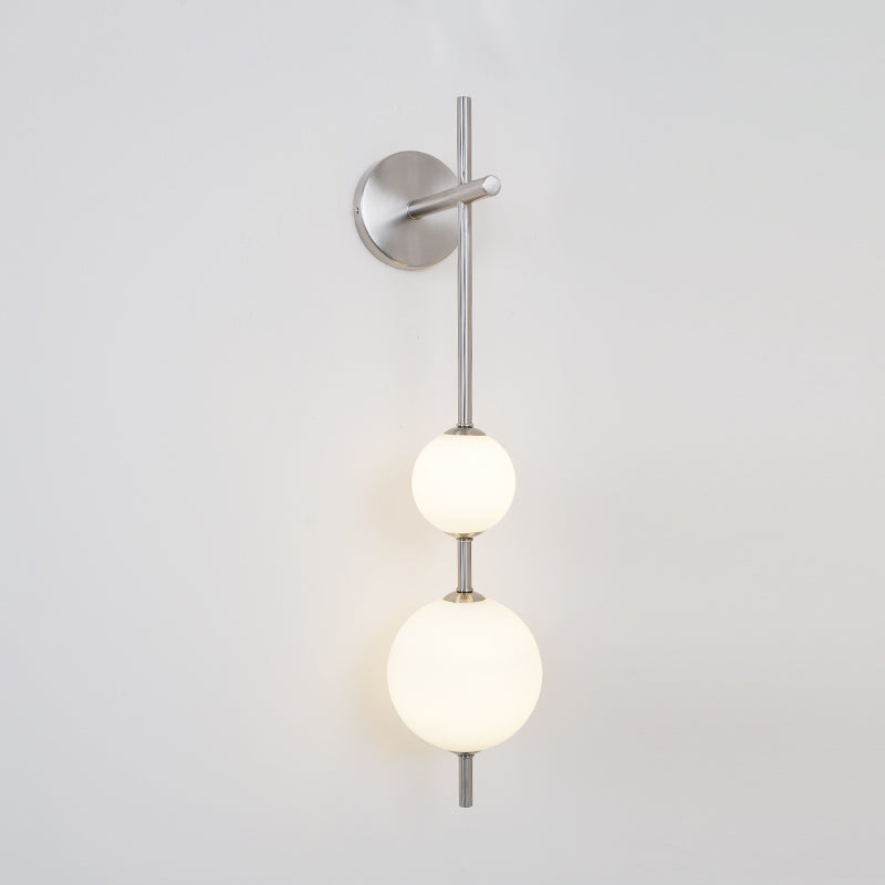 Vertikal Glob Vägglampa