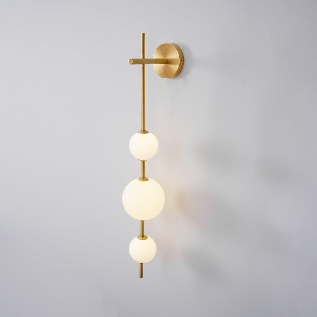 Vertikal Globe Vägglampa