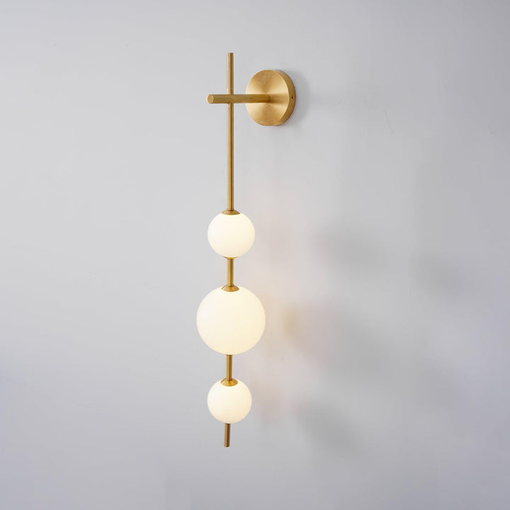 Vertikal Globe Vägglampa