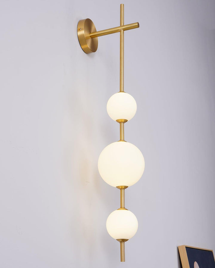Vertikal Globe Vägglampa