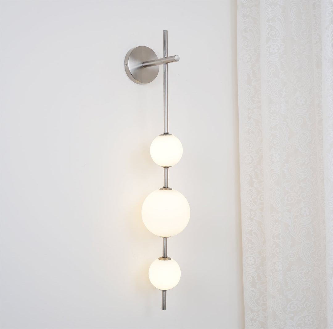 Vertikal Globe Vägglampa