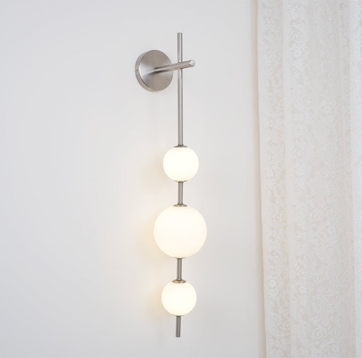 Vertikal Globe Vägglampa