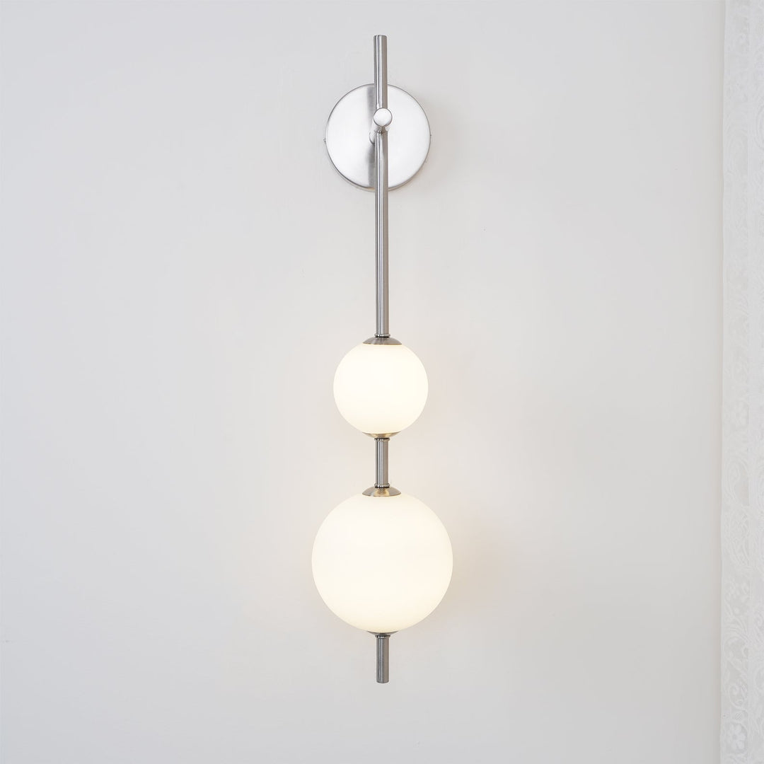Vertikal Glob Vägglampa