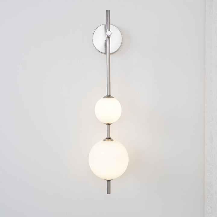 Vertikal Glob Vägglampa