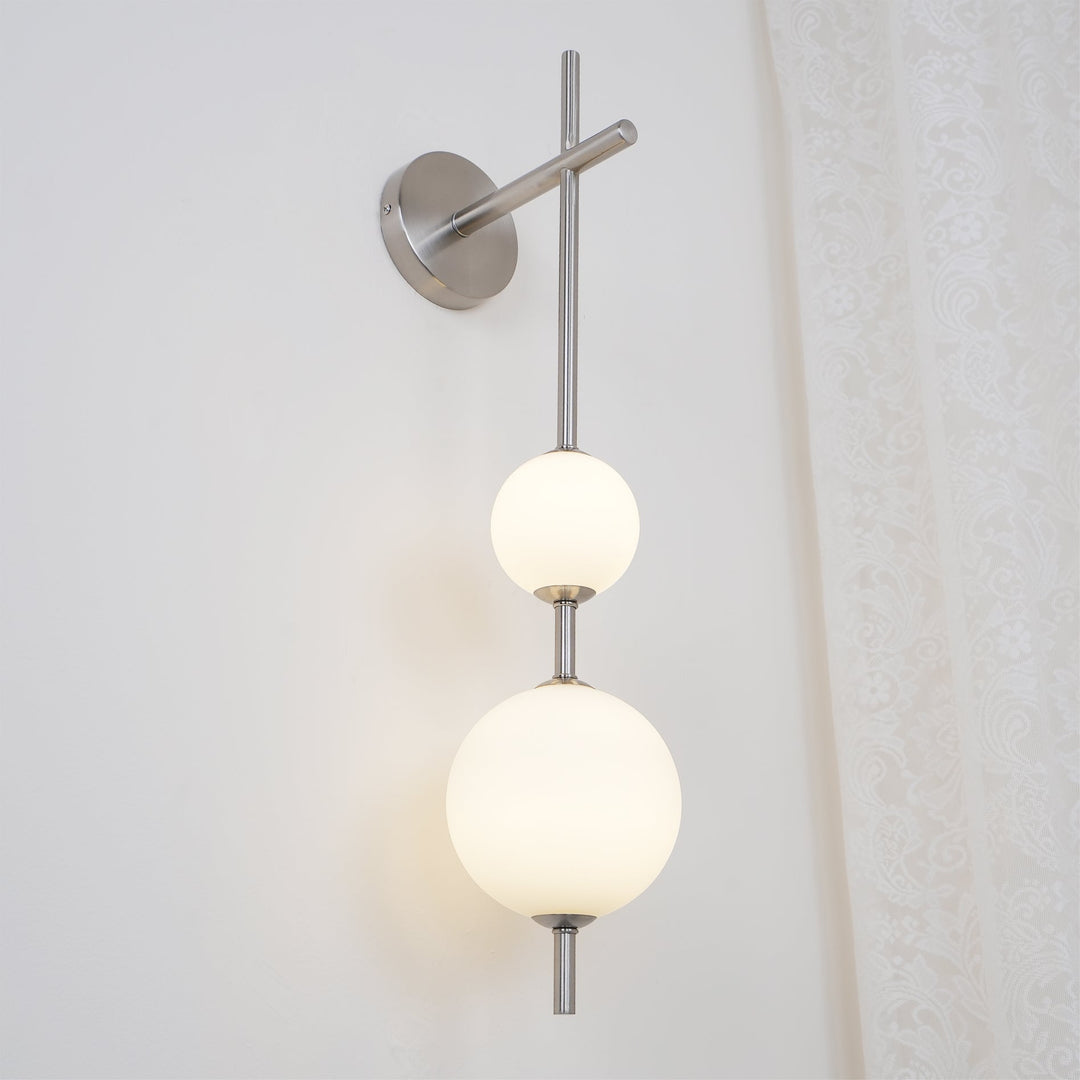 Vertikal Globe Vägglampa